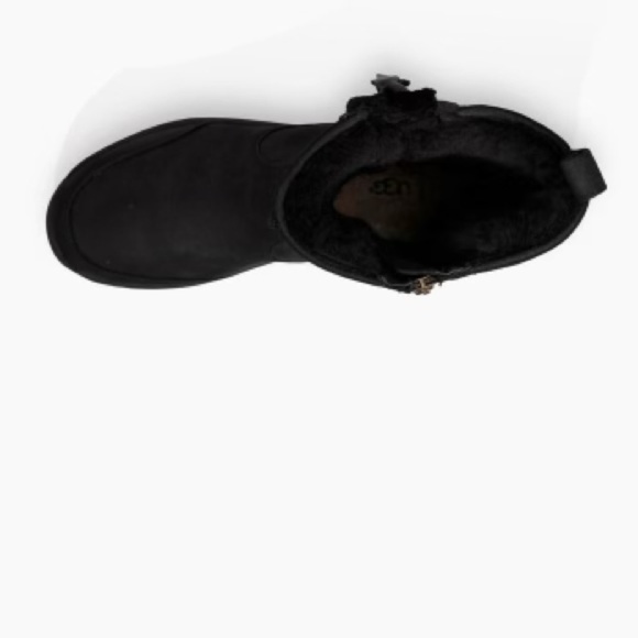 UGG SUVI WATERPROOF COLD RATED -32C/-26F SUEDE BOOTS BLACK US 6 /UK 4.5/EU 37 - Picture 12 of 15